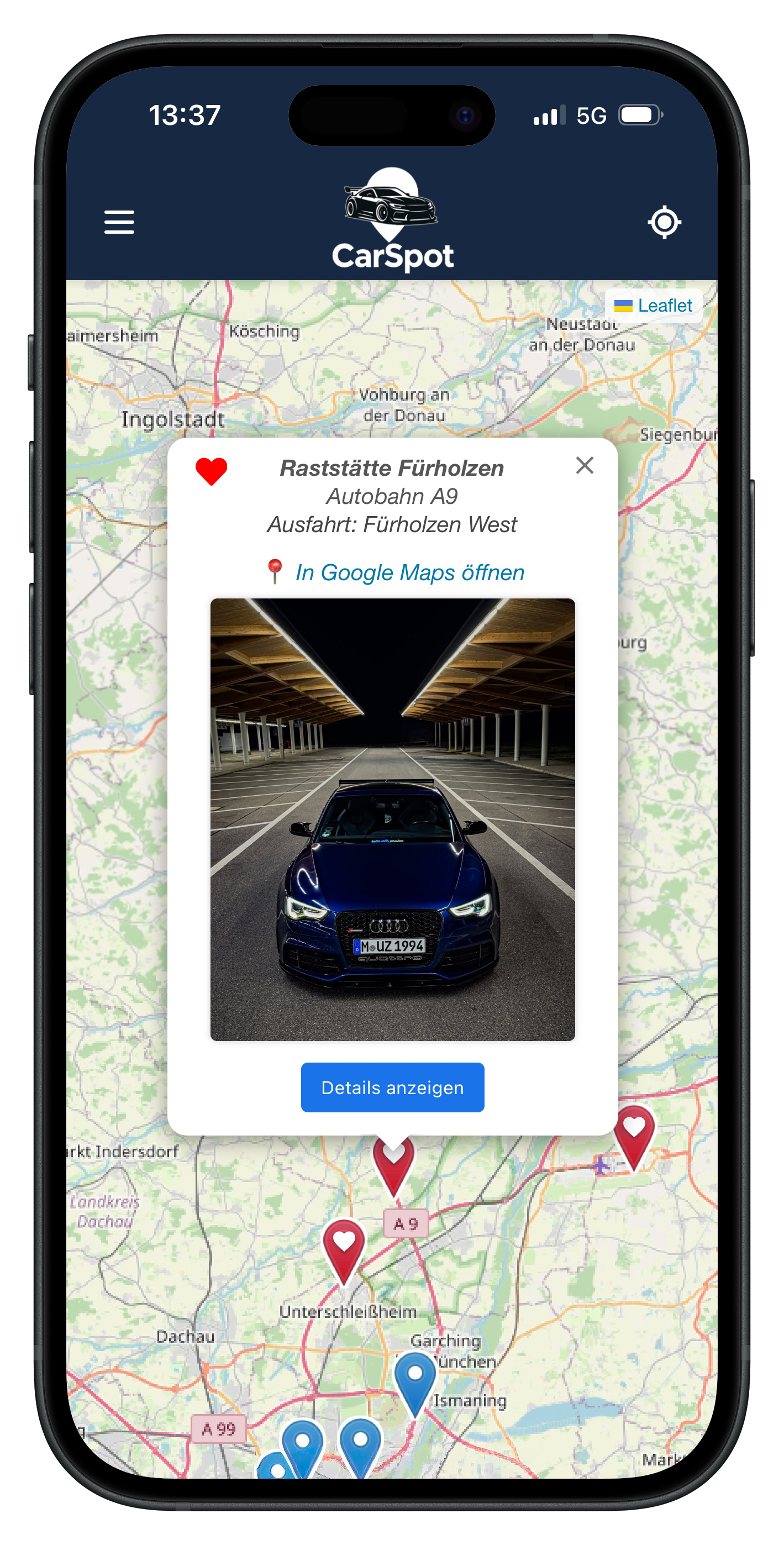 CarSpot App Screenshot